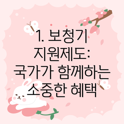 1. 보청기 지원제도: 국가가 함께하는 소중한 혜택