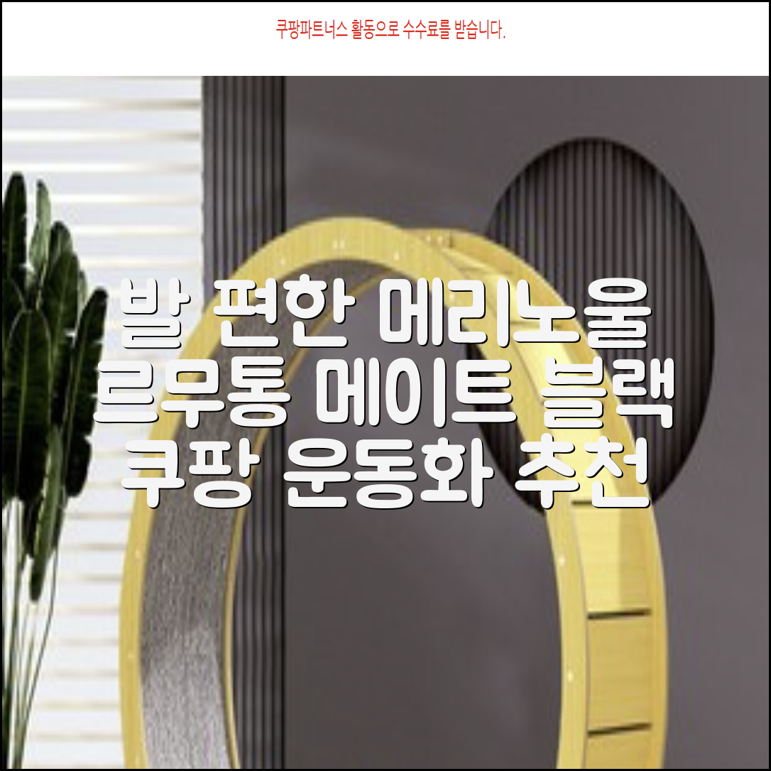 르무통 메이트 발 편한 메리노울 운동화 블랙 추천 리뷰