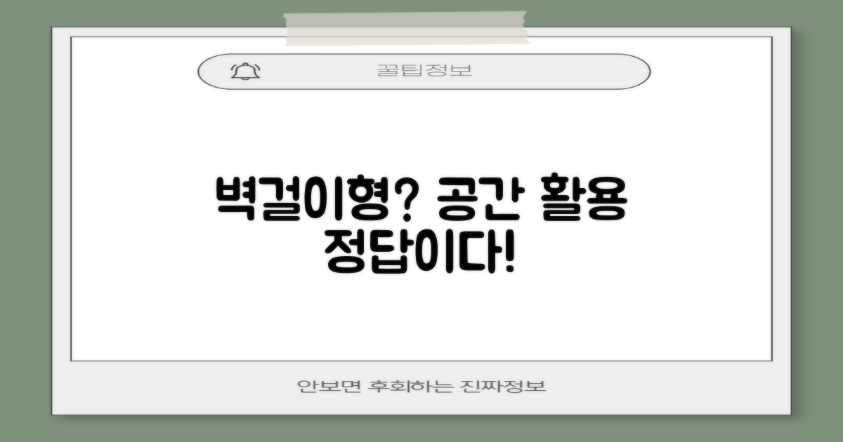 벽걸이형, 공간 활용의 정답?