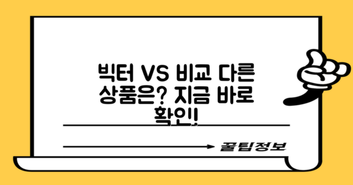 빅터, 다른 상품 비교