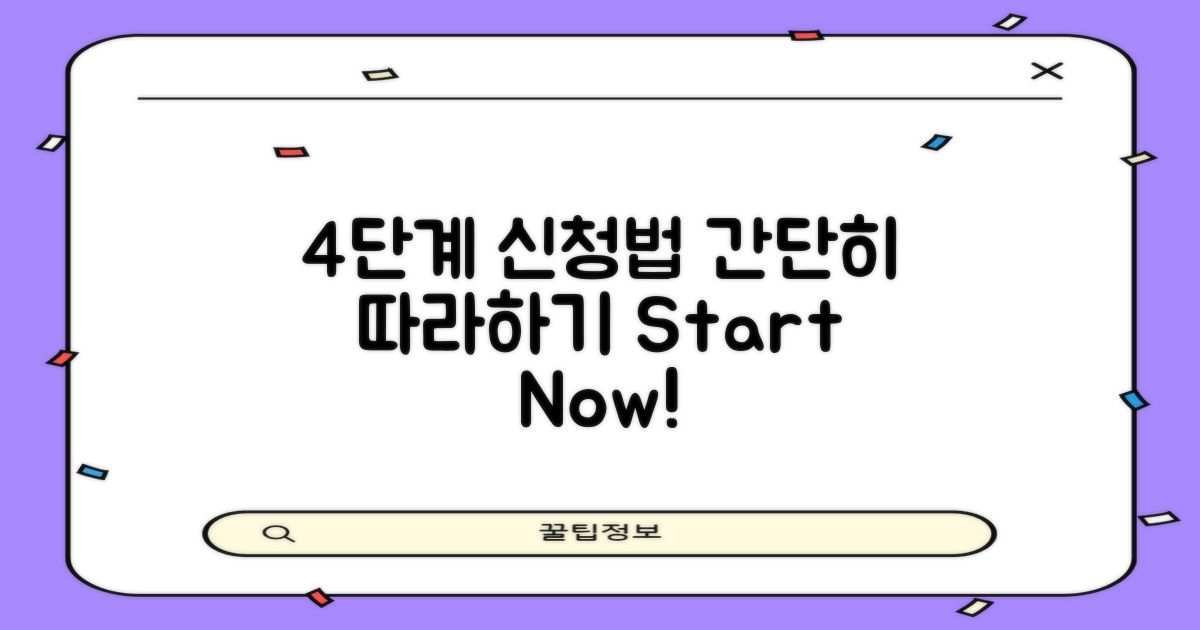 4단계 신청 방법