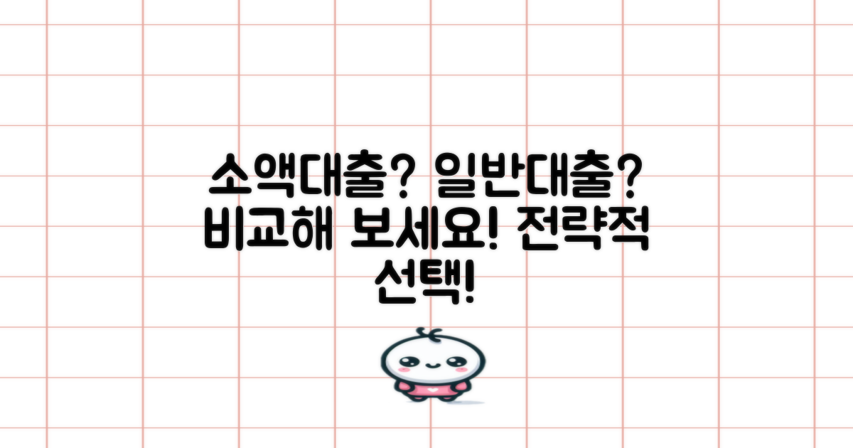 소액대출 vs 일반대출